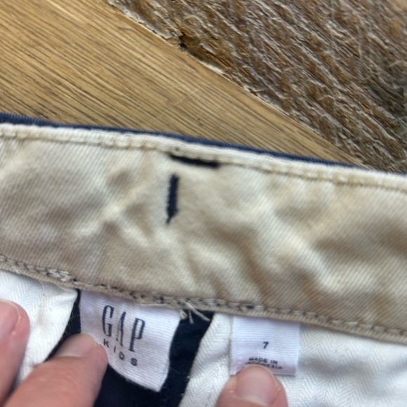 3 pairs of GAP Boys navy dress/uniform pants - Picture 6 of 7